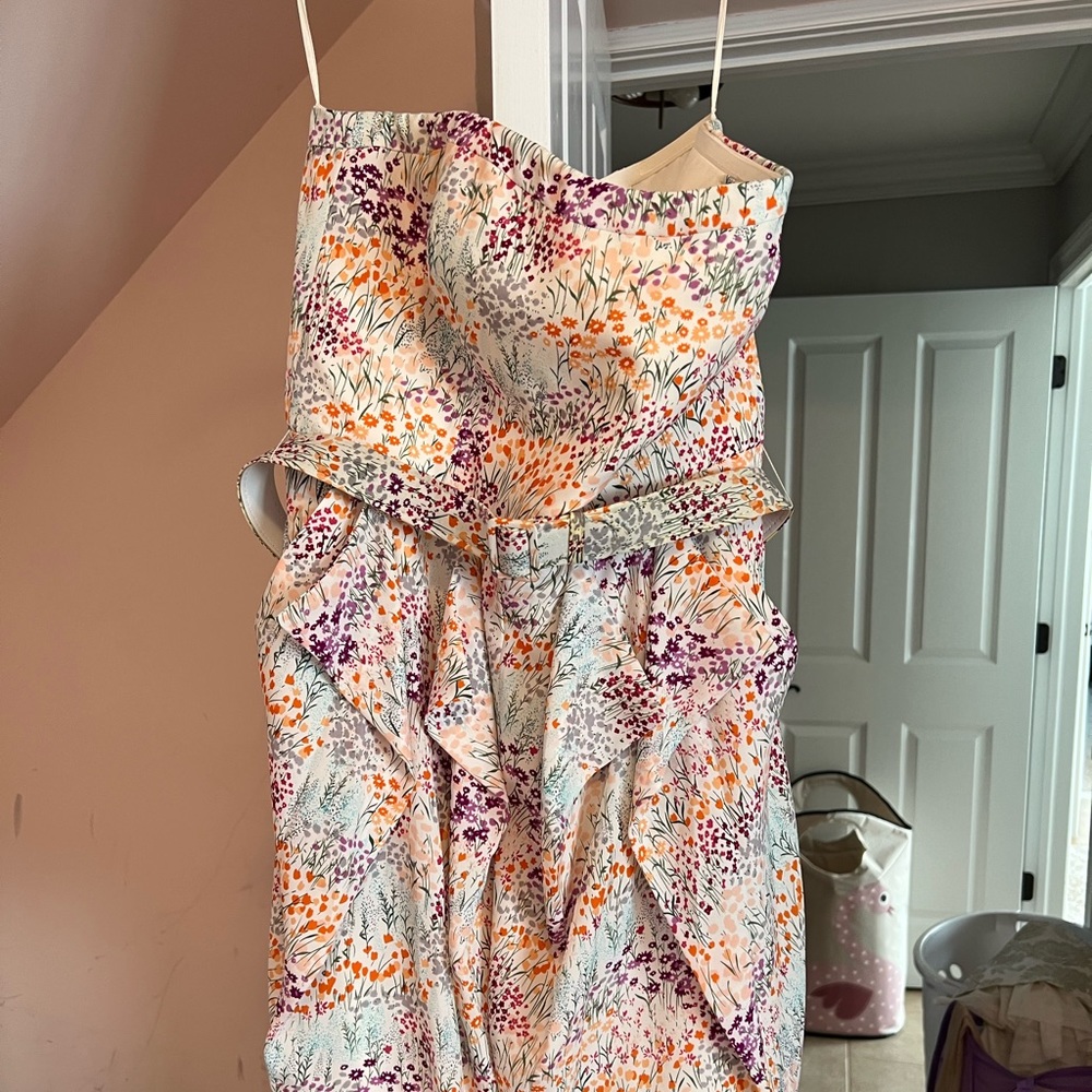Jessica Simpson Strapless Dress with Belt